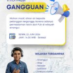 Informasi Gangguan 22 Juni 2026 (2)