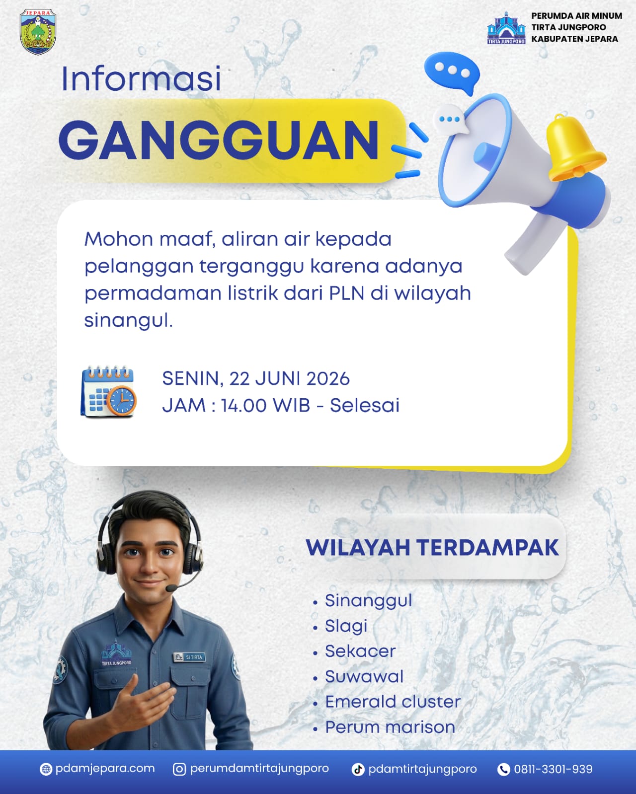 Informasi Gangguan 22 Juni 2026 (2)
