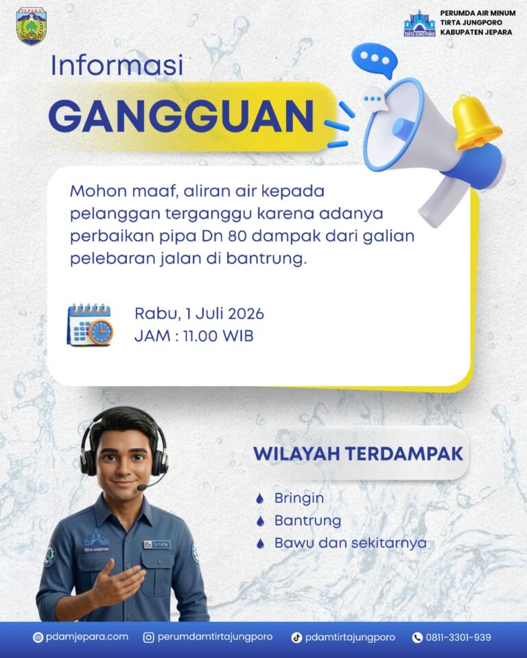 Informasi Gangguan 1 Juli 2026