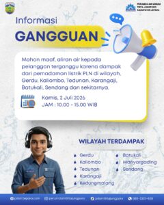 Informasi Gangguan 2 Juli 2026