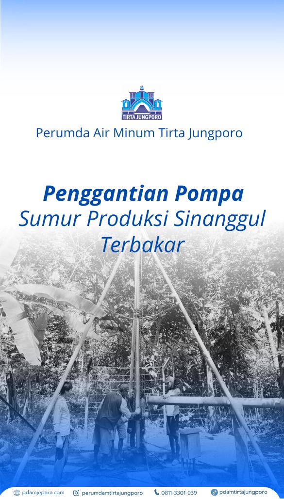 Penggantian Pompa Sumur Produksi Sinanggul Terbakar