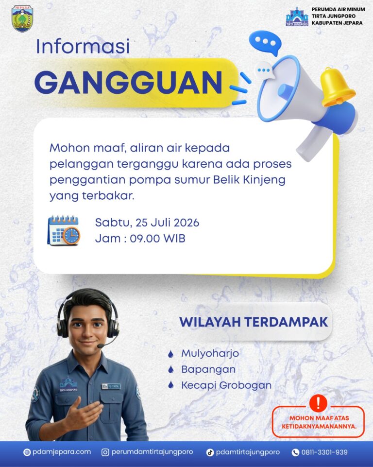 Informasi Gangguan 25 Juli 2026