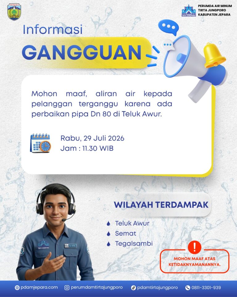 Informasi Gangguan 29 Juli 2026