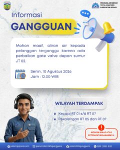 Informasi Gangguan 10 Agustus 2026