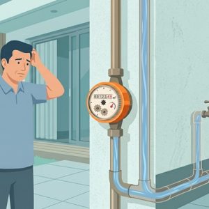 Meteran Air Tetap Berputar Meski Semua Kran Ditutup? Ini 7 Penyebab yang Sering Tak Disadari