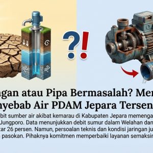 Kekeringan atau Pipa Bermasalah? Memahami Penyebab Air PDAM Jepara Tersendat