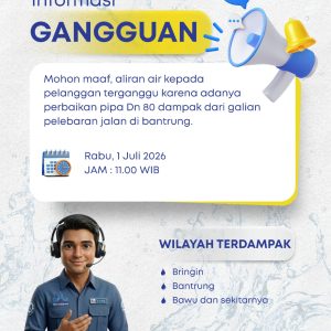 Informasi Gangguan 1 Juli 2026