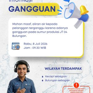Informasi Gangguan 8 Juli 2026