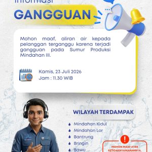Informasi Gangguan 23 Juli 2026