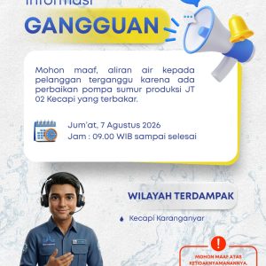 Informasi Gangguan 7 Agustus 2026